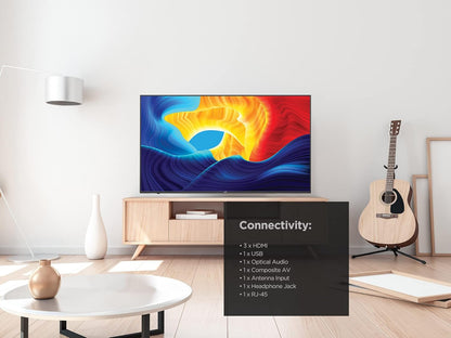 JVC LT75MAW6 75-Inch 4K UHD Roku Smart TV HDR10