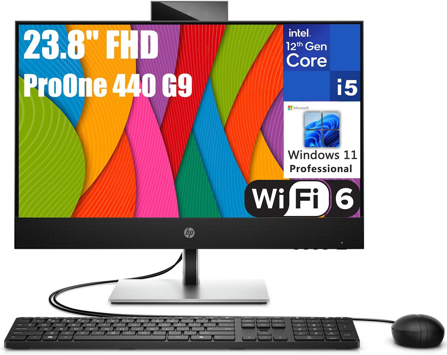 HP 440 G9 ProOne 23.8" FHD All-in-One PC