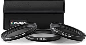 Polaroid PL3NDKIT49 49mm Neutral Density Filter Kit