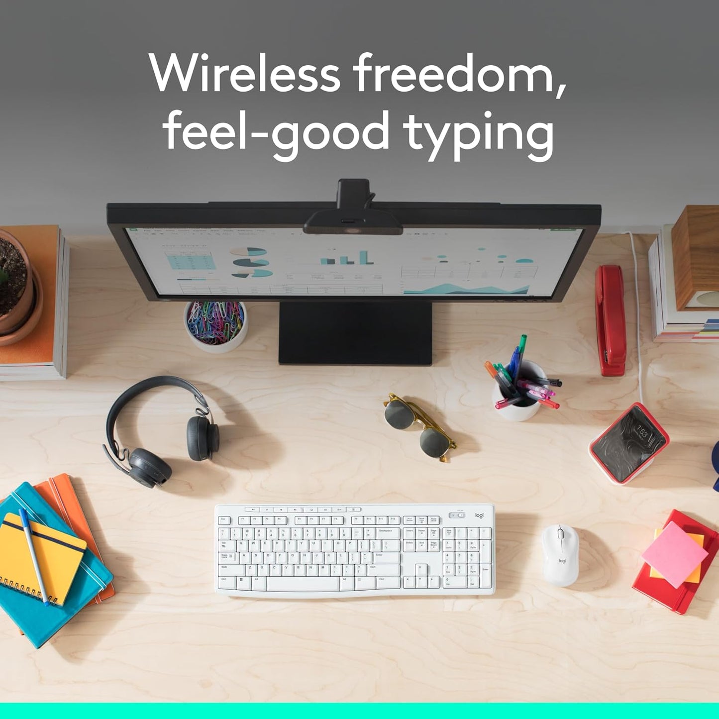 Logitech 920-013290 MK270 Wireless Keyboard Mouse Combo