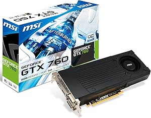MSI N760-2GD5/OC GeForce GTX 760 Graphics Card