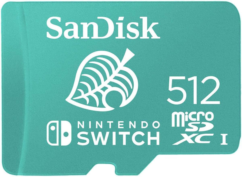 SanDisk Nintendo Switch 512GB microSDXC Card — main product image
