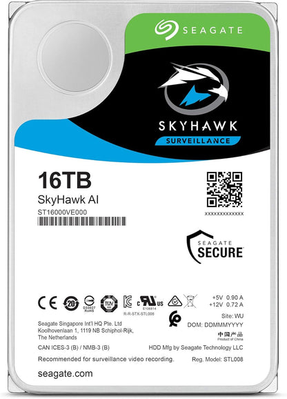 Seagate Skyhawk AI ST16000VEZ00 16TB Surveillance HDD