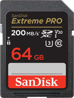 SanDisk 64G_SD_Extreme_Pro_X5_R6BLK Extreme Pro 64GB SD Card 5-Pack