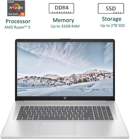HP HP Laptop 17 17.3" FHD Ryzen 5 32GB RAM 1TB SSD