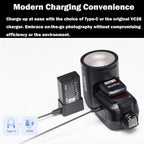 Godox V1ProC Flash for Canon w/ SU-1 Light