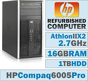 HP 6005 Pro-245d08b6 - Athlon II X2 Desktop PC - 16GB