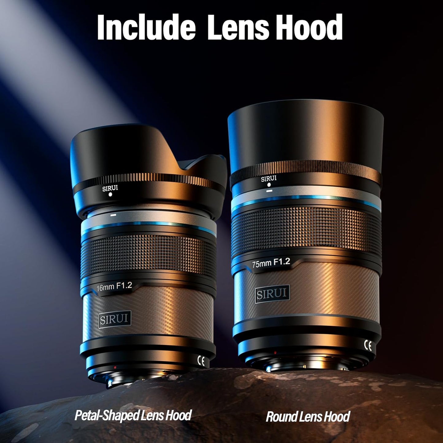 Sirui 16AS12E-B-AM 16mm F1.2 APS-C E-Mount Lens