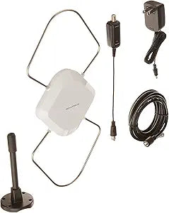 Monoprice 107976 Indoor/Outdoor HDTV Antenna with Amplifier