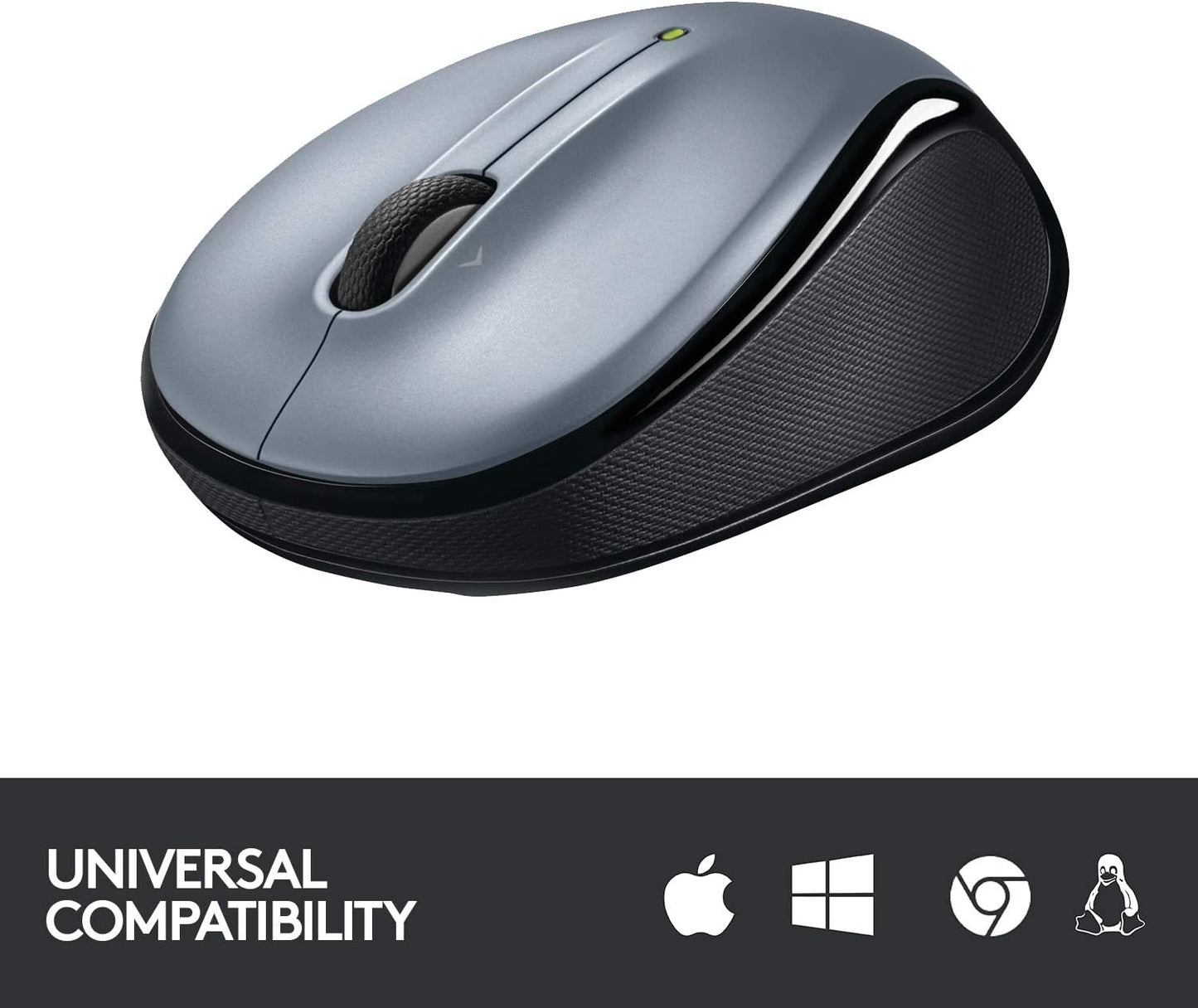 Logitech 910-002332-cr Wireless Mouse M325 Silver (Renewed)
