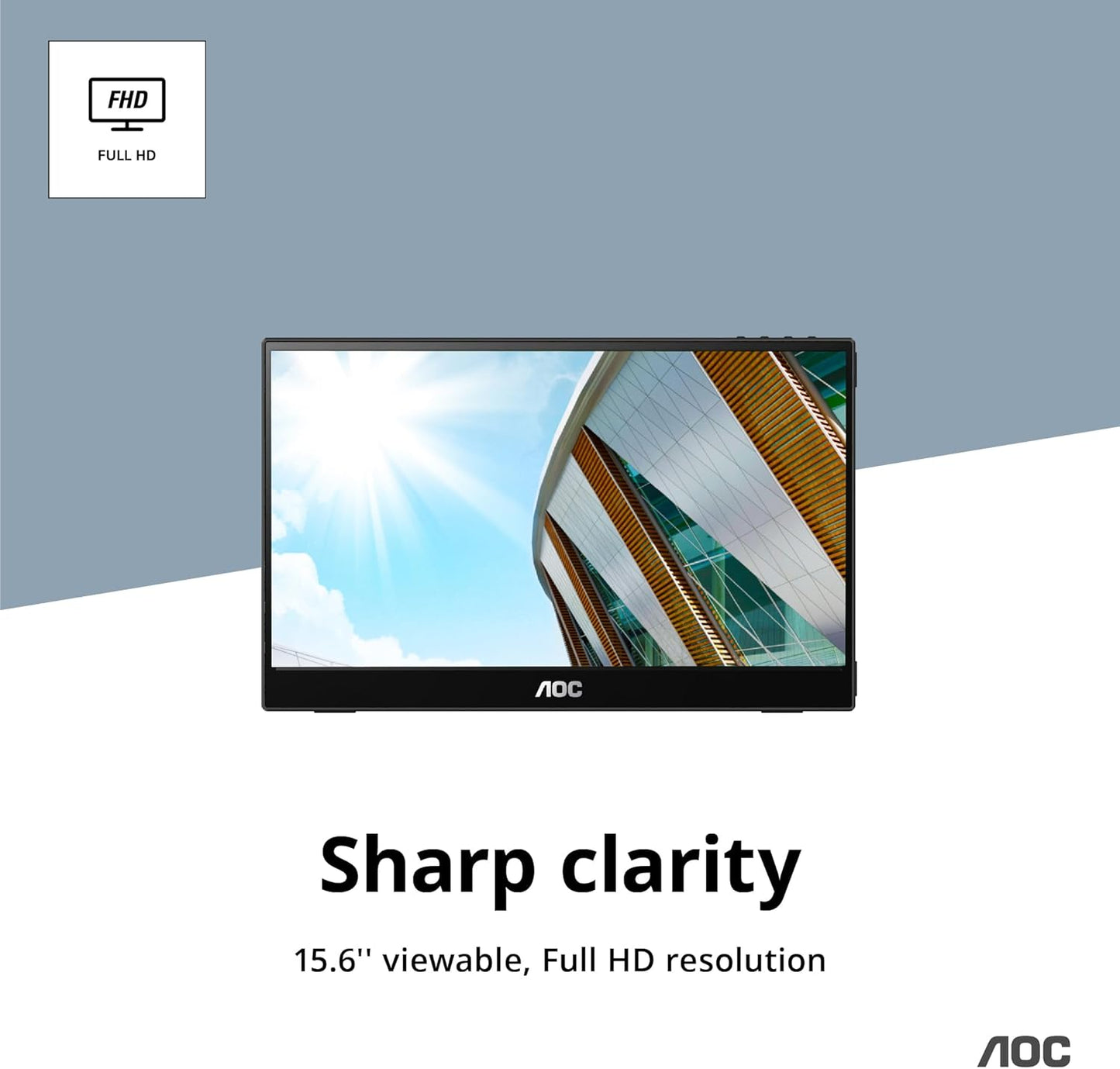 AOC 16T3EA 16" USB-C Portable IPS Monitor