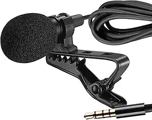 Neewer 40093431 Lavalier Microphone Clip-on Lapel Mic