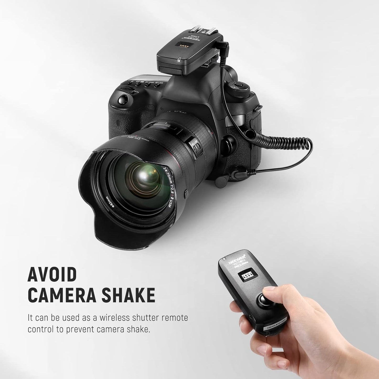 Neewer 10102036 2.5mm Shutter Release Cable for Canon