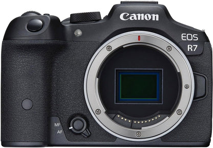 Canon R7 Mirrorless Camera 18-45mm Lens Bundle (Renewed)
