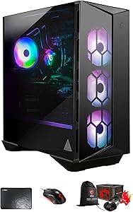MSI AERS12TG261-3834 Gaming PC i7 RTX 3060 Ti