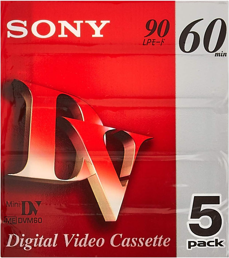 Sony 5DVM60R3 MiniDV 60 Minute Video Tape — main product image