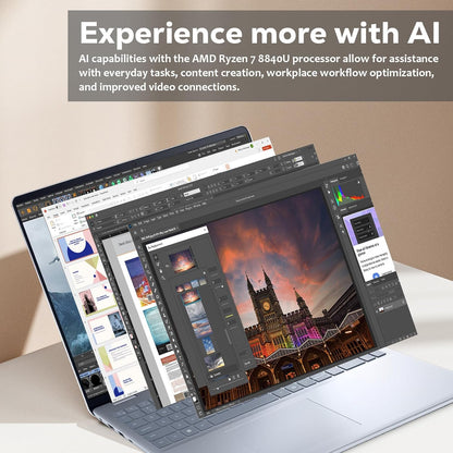 Dell Inspiron 16 Business Laptop Ryzen 7 Office