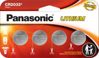 Panasonic CR2032PA/4BW Lithium Coin Cell 4-Pack