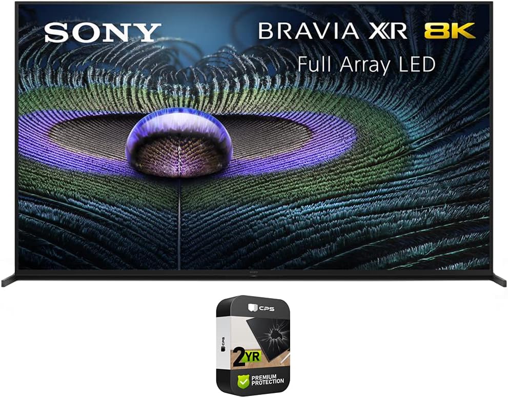 Sony E99SNXR75Z9J 75" 8K UHD Smart LED TV Bundle