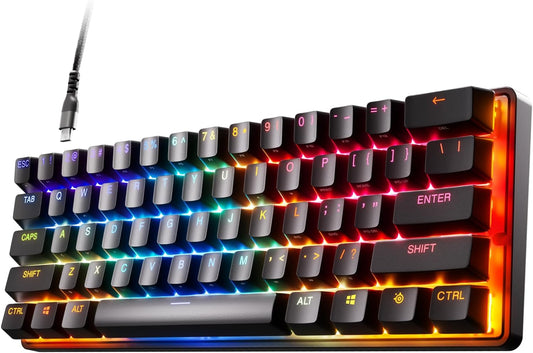 SteelSeries 64820 Apex Pro Mini HyperMagnetic Gaming Keyboard