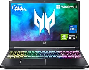 Acer PH315-54 Helios 300 i7 RTX3060 144Hz Gaming Laptop