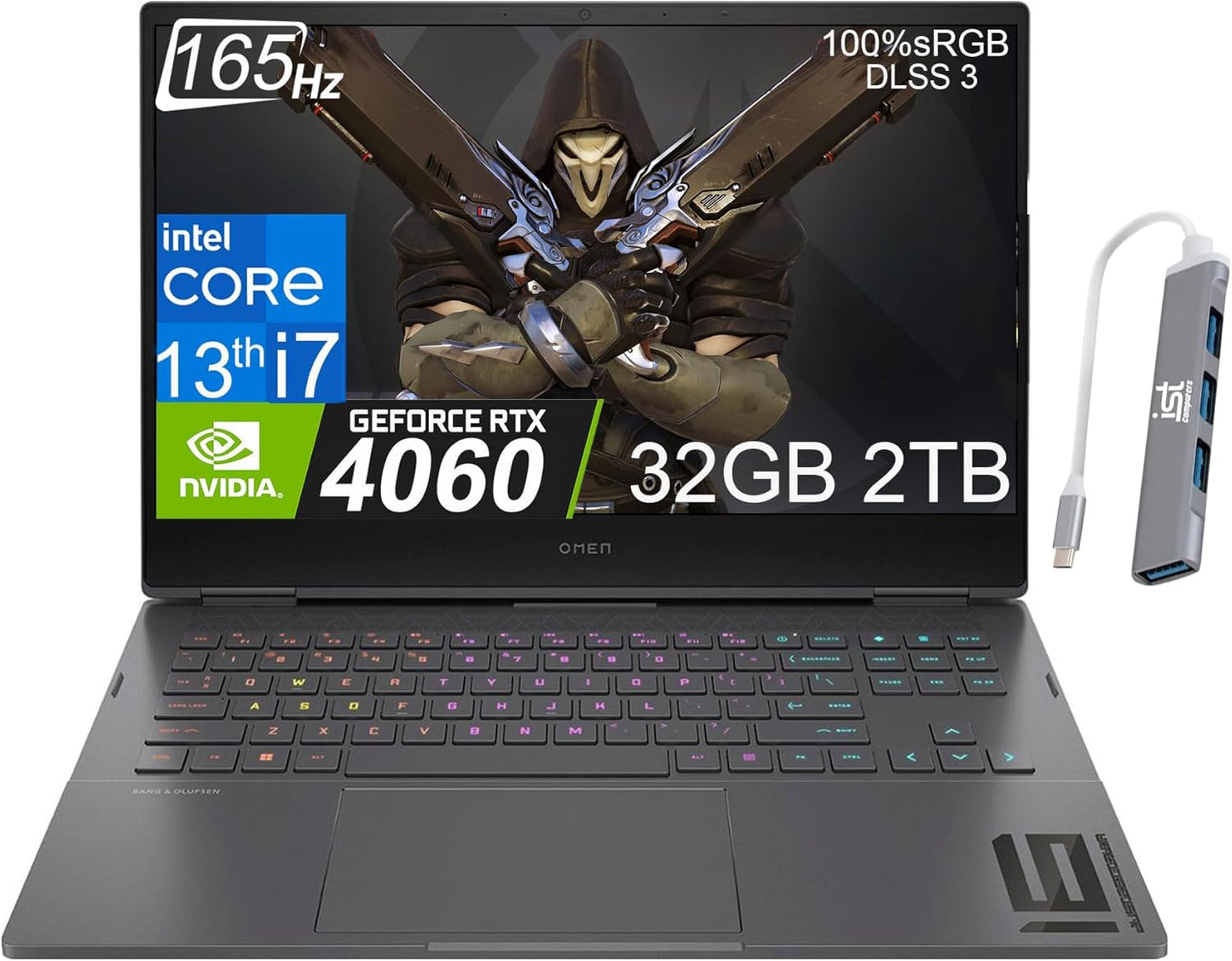 HP HP OMEN 16 16.1" 165Hz RTX 4060 Gaming Laptop