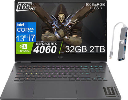 HP HP OMEN 16 16.1" 165Hz RTX 4060 Gaming Laptop