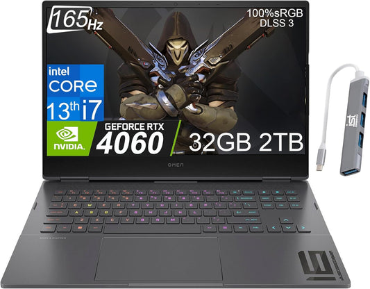 HP HP OMEN 16 16.1" 165Hz RTX 4060 Gaming Laptop