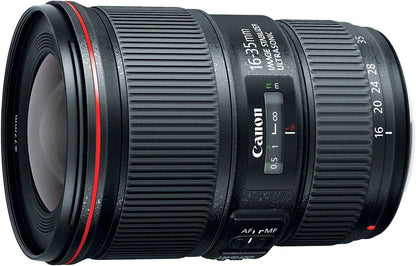 Canon 9518B002-cr EF 16-35mm f/4L IS USM - Ultra Wide Lens (Renewed)