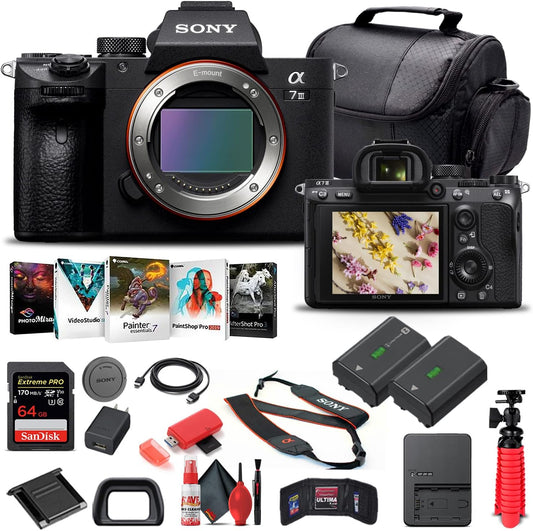 Sony ILCE7M3/B Alpha a7 III Renewed Mirrorless Camera