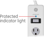 GE 54634 6-Outlet Surge Protector Power Strip 2-Pack