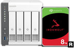 QNAP TS-433-4G-48ST-US 24TB NAS Preconfigured IronWolf Drives
