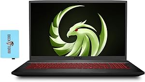 MSI BRAVO17082-1821-24857 Gaming Laptop Ryzen 7 RX5500M Hub