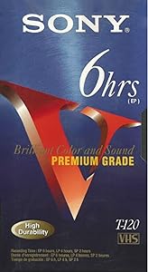 Sony T120VRH VHS Tape - Standard Recording (Discontinued) — main product image