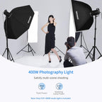 Neewer 10099483 400W Studio Strobe Flash Monolight