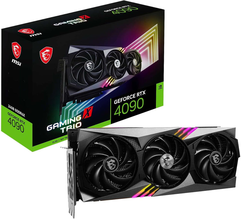 MSI GeForce RTX 4090 GAMING X TRIO 24G OC Graphics Card — main product image