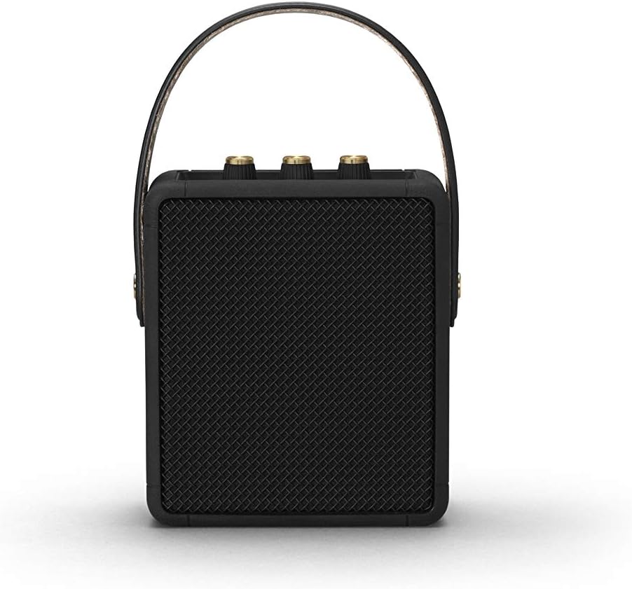 Marshall 1005544 Stockwell II Portable Bluetooth Speaker - Black & Brass