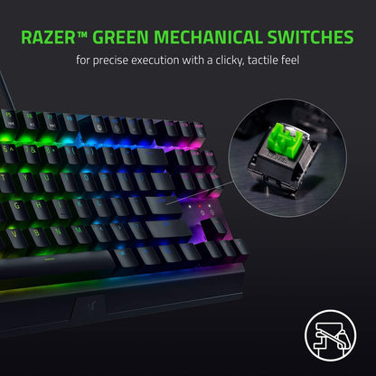 Razer BlackWidow V3 TKL Mechanical Keyboard (Renewed)