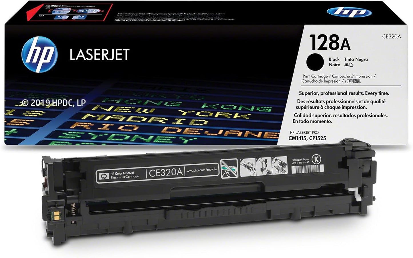 HP CE320A 128A Black Toner Cartridge