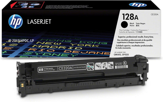 HP CE320A 128A Black Toner Cartridge