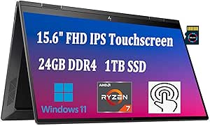 HP Envy x360 15 Ryzen 7 2-in-1 Laptop Touchscreen — main product image