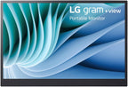 LG Gram +View 16 Portable Monitor WQXGA IPS USB-C