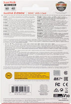 SanDisk SDSDXVE-032G-GNCIN 32GB Extreme SDHC UHS-I Card