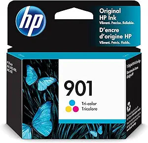HP CC656AN 901 Tri-Color Ink Cartridge Original — main product image