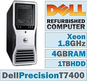 Dell Precision T7400 TWR Xeon 4GB 1TB HDD - No OS