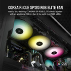 Corsair CO-9050108-WW iCUE SP120 RGB Elite 120mm Fan