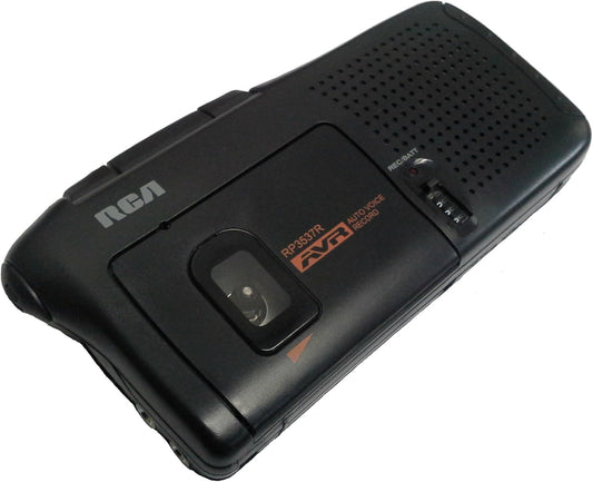 RCA RP3537R Microcassette Voice Recorder One-Button Recording