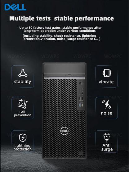 Dell 7000 i7 Desktop: 32GB DDR5, 512SSD + 1TB HDD, Windows 11 Pro
