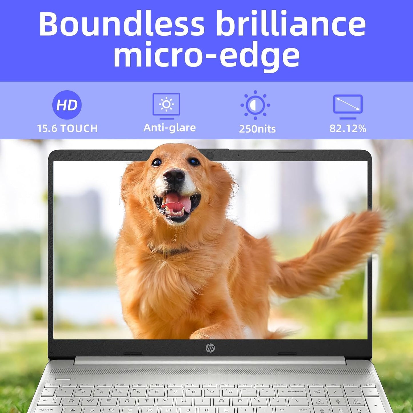 HP 15-dy5113dx 15.6" Touchscreen Laptop i3 16GB 512GB SSD