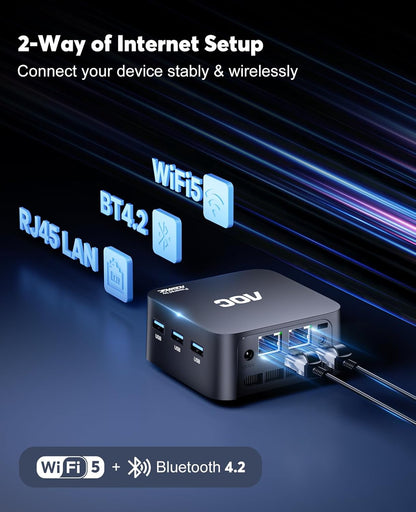 AOC Celeron T8PLUS Mini PC N97 16GB RAM 512GB SSD